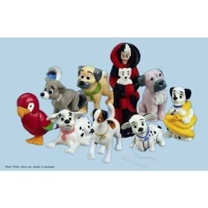 McDonald's 2000 Disney 102 Dalmatians Movie Stars Set Lot of 9